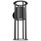 Nuvo Continuum 15W LED Medium Wall Lantern - Matte Black 62/1651 - alternate 1